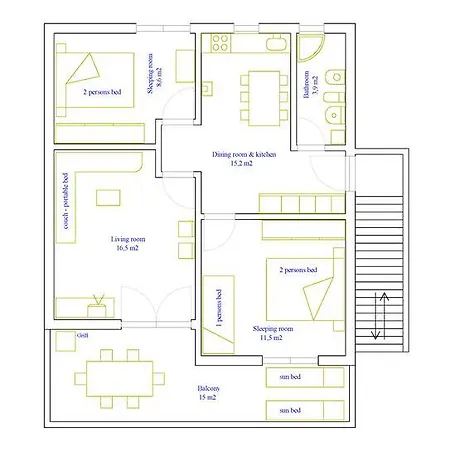 Apartment Odak *